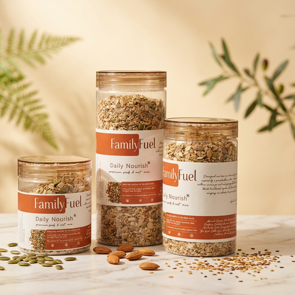 FamilyFuel Daily Nourish premium seeds & nut mix